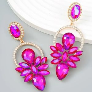 New Inventory 🔥Rhinestone Decor Drop Earrings🔥